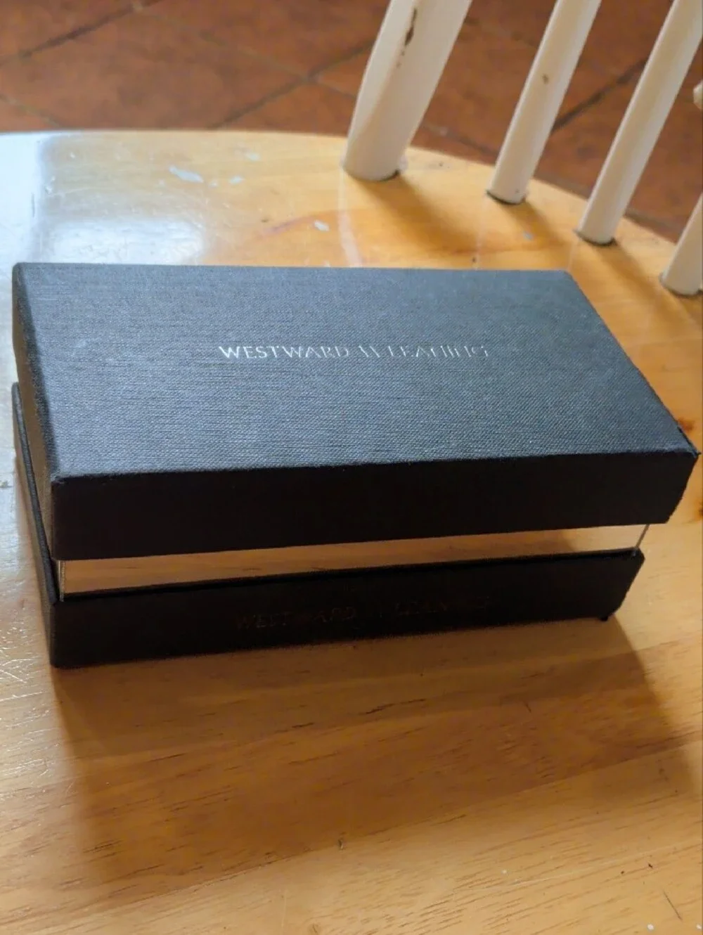 Westward Leaning Silver Smartwatch Display Case - Silver